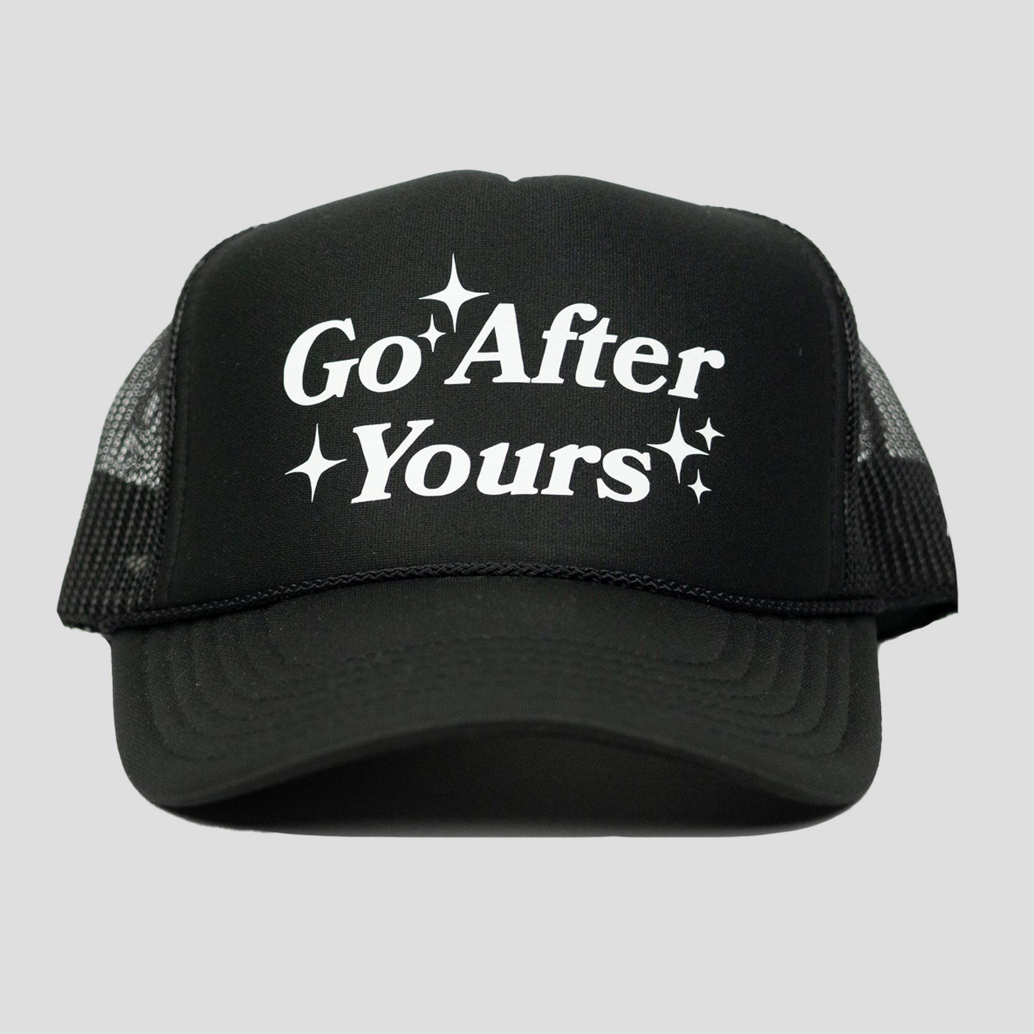 Go After Yours Trucker Hat (BLACK)